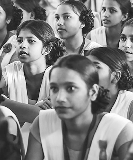 Students at STEM education event